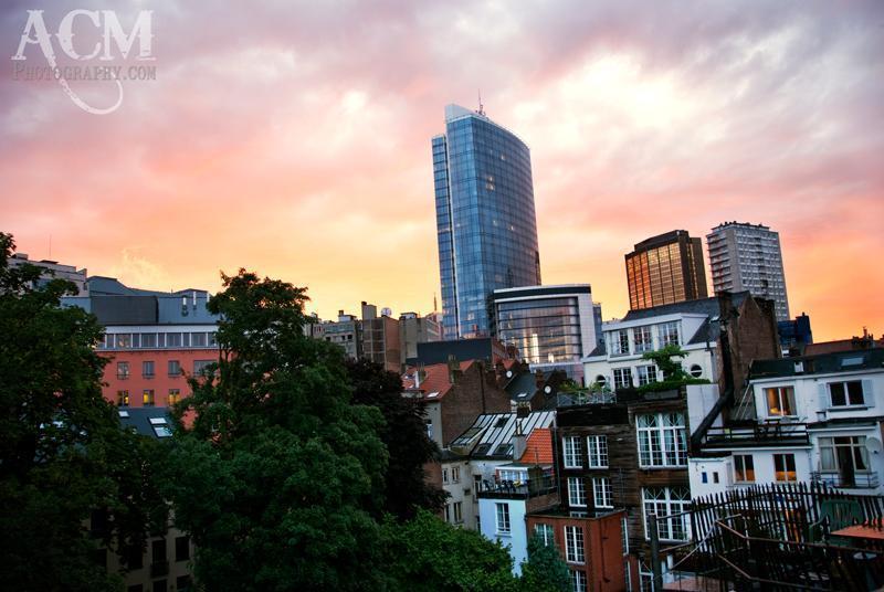 View from our home in Brussels, Belgium