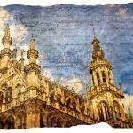 Grand Place, Brussels - Forgotten Postcard forgottenGrandPlace 150x150 Brussels Accessible Art Fair Ave. Louise