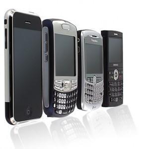 Choosing a smartphone smartphones front 292x300 Choosing a Smartphone in Belgium