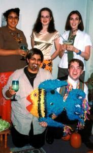 Mexican Murder Mystery Party Mexican Murder Mystery Party: LeeAnn, Marilla, Amy and Tez and Andrew in the front