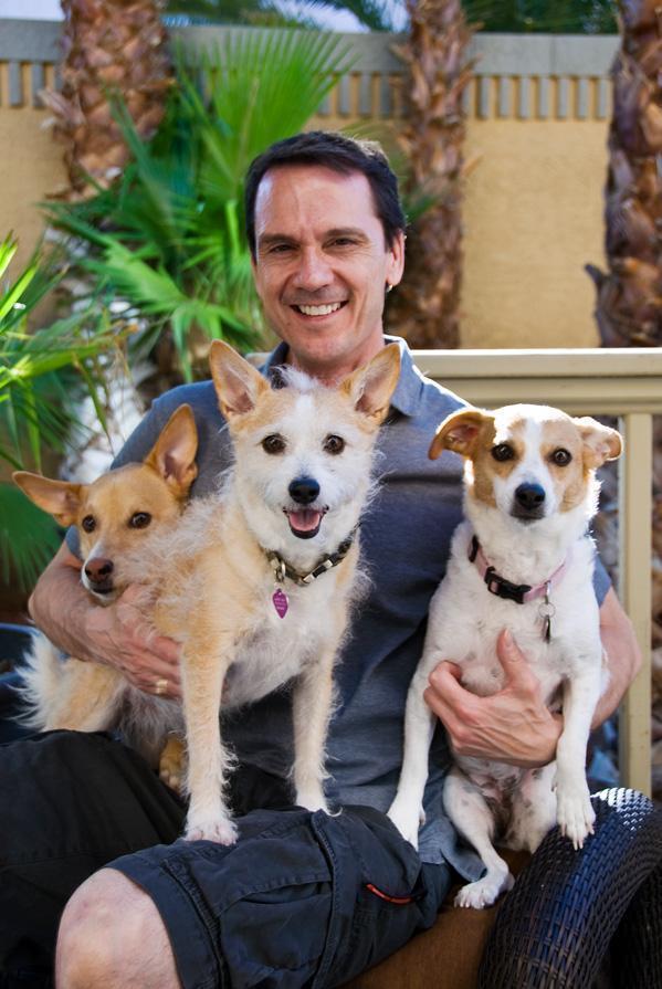 Robert with Wiley, Lucy and Shayna Robert with Wiley, Lucy and Shayna