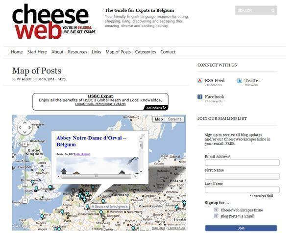 Post preview on map Post preview on map