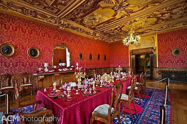 The large formal dining room The large formal dining room