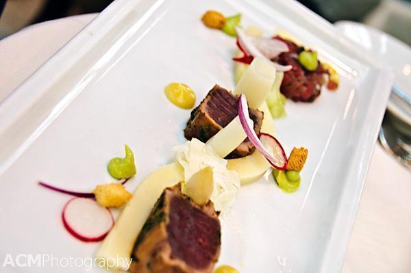 Seared Beef at Het Pomphuis Seared Beef at Het Pomphuis