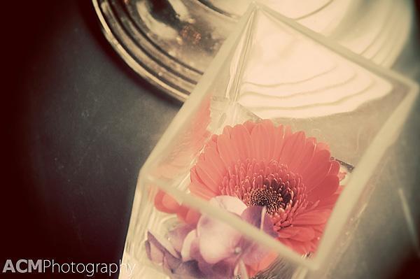 A romantic touch in a bustling restaurant A romantic touch in a bustling restaurant