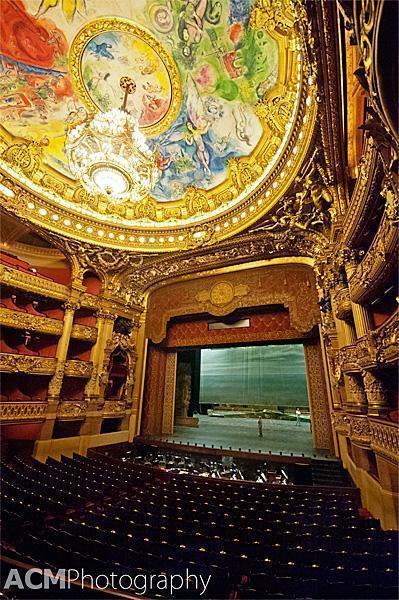 The stunning Marc Chagall ceiling at the Opera National de Paris 20120709 Paris 0210 Travel Highlights from Four Beautiful European Cities