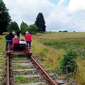 IMG 1464 Rail biking   Riding the Rails in Leykaul, Belgium