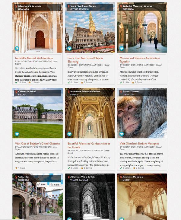 Just a few of my AFAR.com highlights AFAR 1 Travel Planning with AFAR Wanderlists