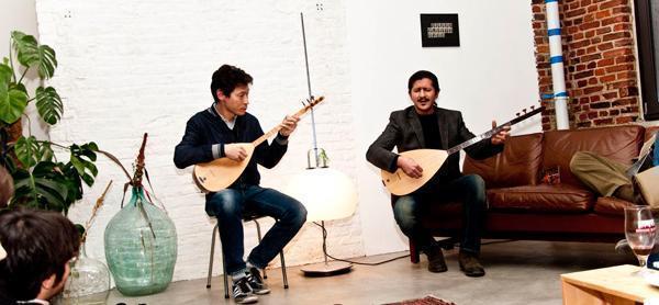 Cumali Bulduk and Paul Takahashi supply the musical entertainment Cumali Bulduk and Paul Takahashi supply the musical entertainment
