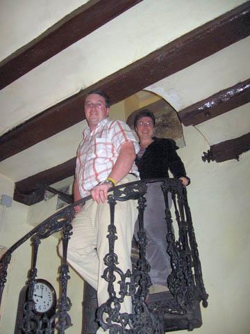 The staircase in the Pla de la Garsa.