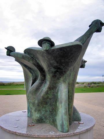 Canadian Memorial at Juno Beach Centre.
