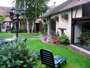 Inner courtyard of Les Granges.
