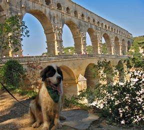 Caesar at Pont du Gard.