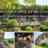 The Cliff Chateau, Maison Forte de Reignac, in Dordogne, France