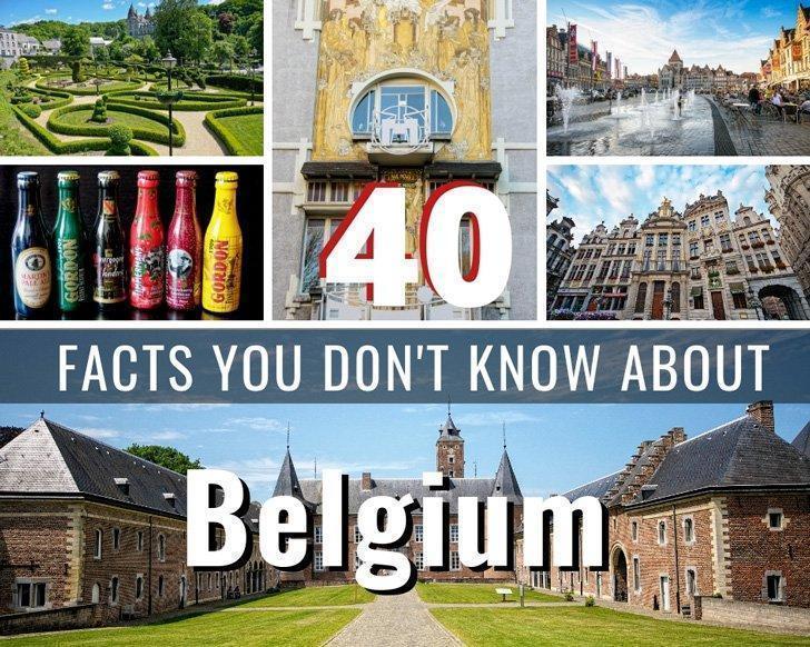 Belgium has a reputation for being a boring little country, but that is wrong. Here are 25 fun facts about Belgium you probably don't know.