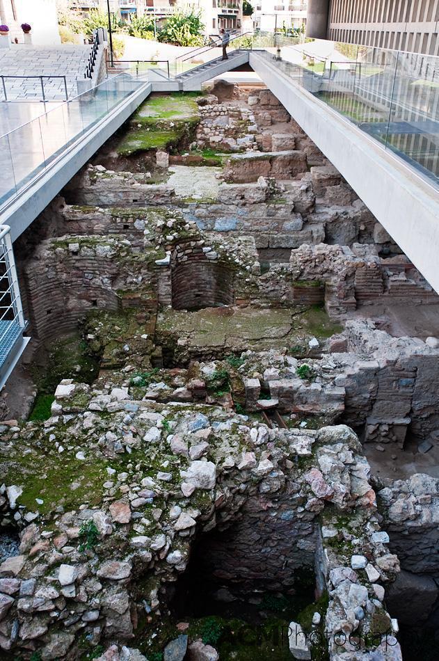Excavation under the Acropolis Museum
