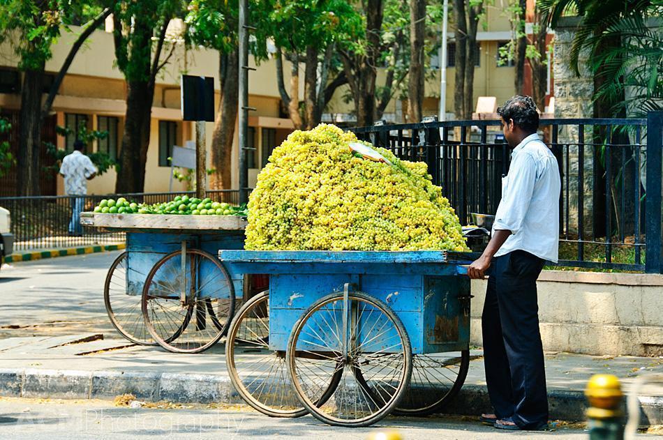 Fresh Grapes sold in Bangalore