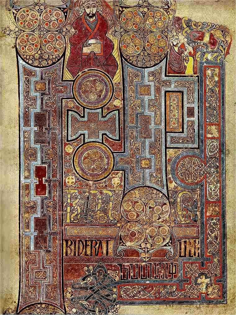 Detail from the Book of Kells