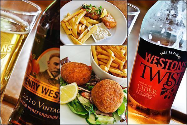 Dining at Westons Scrumpy House