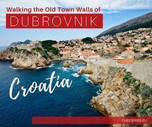 One of the best ways to explore Dubrovnik, Croatia’s Old Town, is by taking a walk along the city walls. If you visit during the off-season as we did, you’ll have this incredible view almost to yourself.