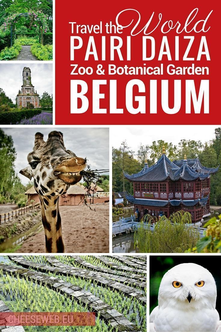 Travel the world at Pairi Daiza zoo and botanical garden in belgium