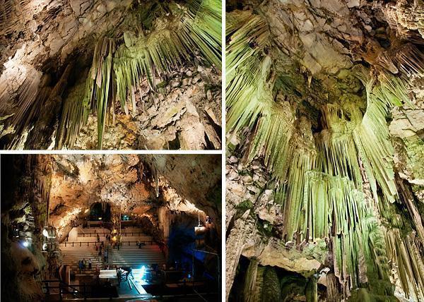 Inside St. Michael's Cave, Gibraltar