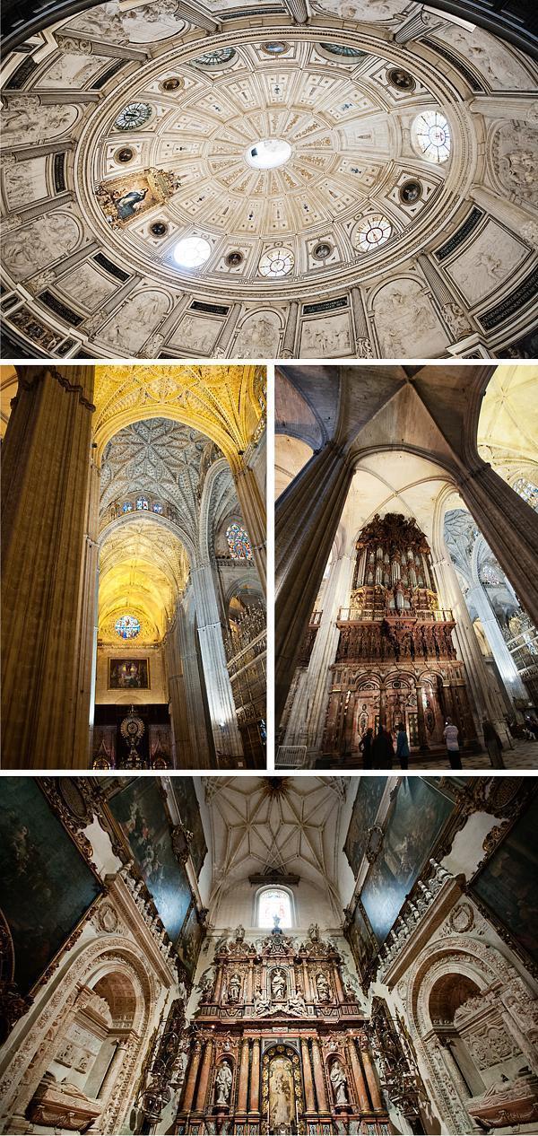 Inside the Gothic Cathedral of Seville