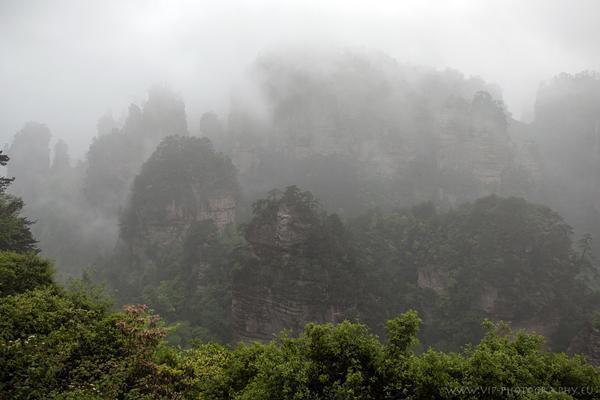 Mountainscape in China