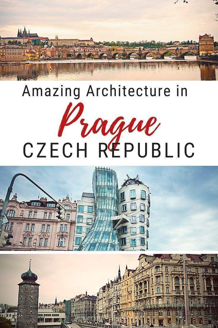 Our best photos of Prague's architecture. Take a virtual tour of the stunning buildings from Prague Castle to Art Nouveau to modern architechture in the capital of the Czech Republic. 