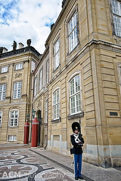 Royal Life Guard at Amalienborg, Copenhagen