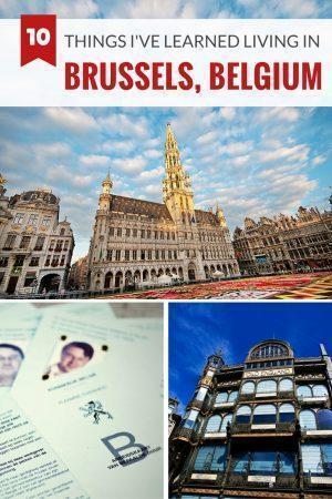 10 Things I've Learned Living in Brussels, Belgium | CheeseWeb