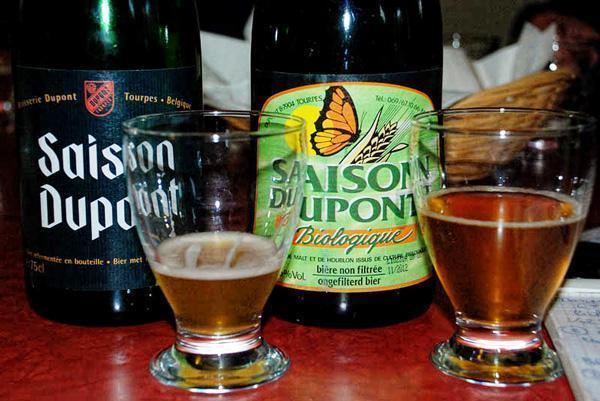 Saison and Bio Beer from Dupont