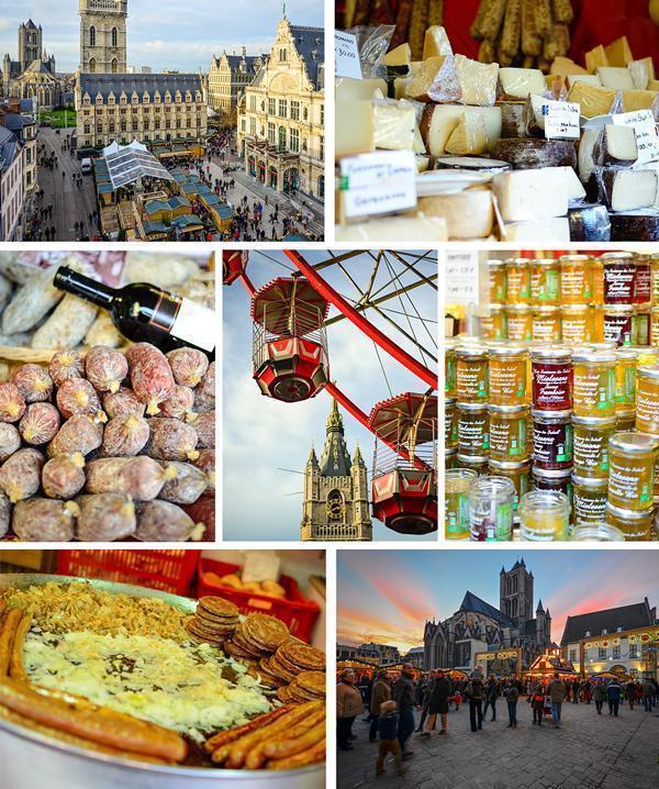 Food and fun at the Ghent Christmas Market