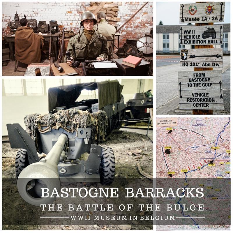 Visiting the Bastogne Barracks Museum, Wallonia, Belgium