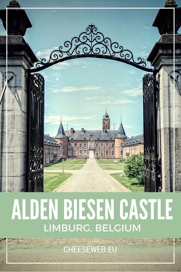 Alden Biesen Castle and Gardens in Limburg, Belgium