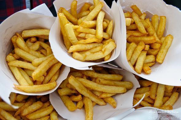 What beer do you serve with Belgian frites?