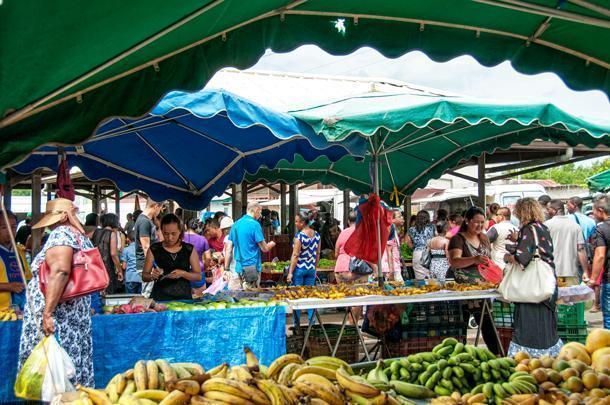 The market in Cayenne is a great place to people watch and experience Guyane's cultural diversity. 