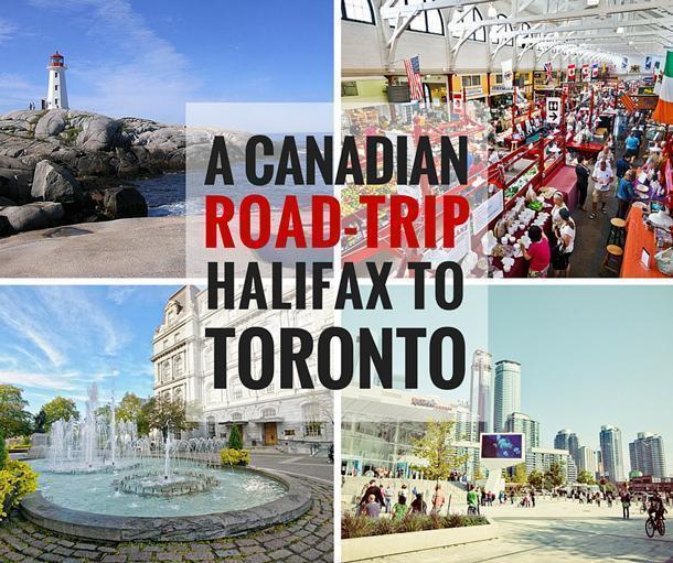 A Road-trip from Halifax to Toronto, Canada