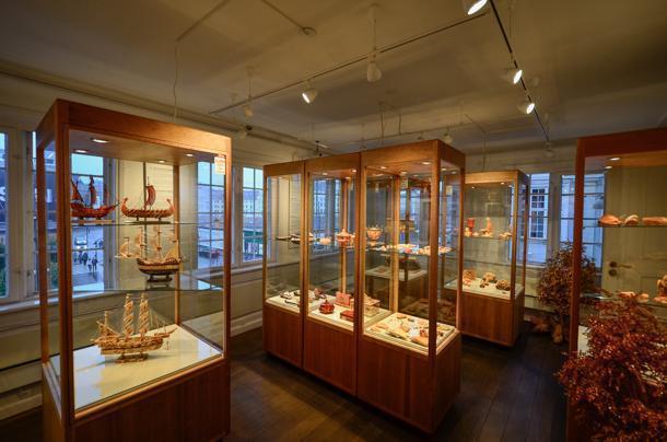 Inside the Amber museum