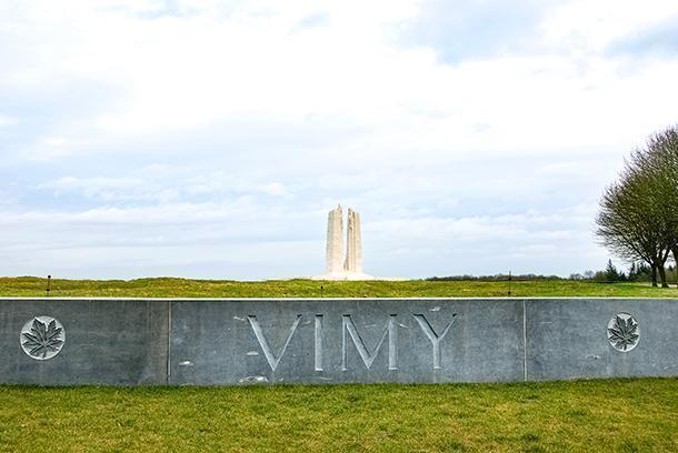 Vimy Ridge in France, should be on every Canadians list of war sites to visit
