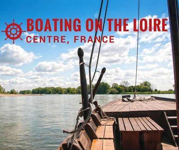 Boating on the Loire River, Centre, France