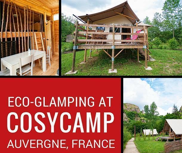 Glamping at CosyCamp in Auvergne, France
