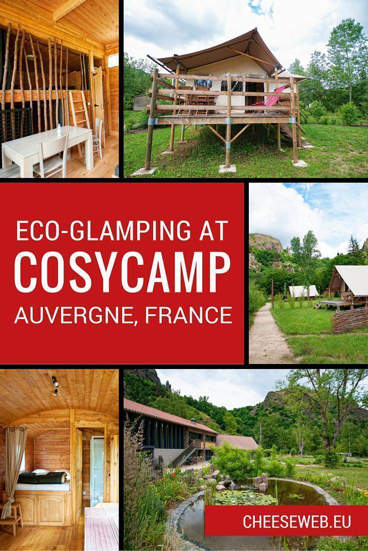 Glamping at CosyCamp in Auvergne, France
