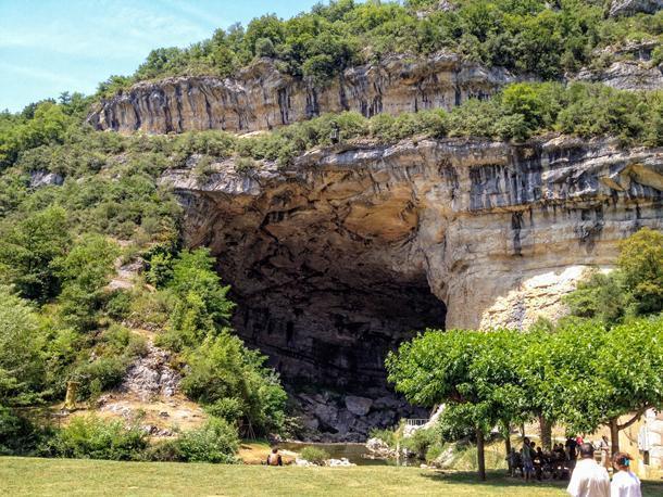 The Grotte du Mas d'Azil is not a tiny cave