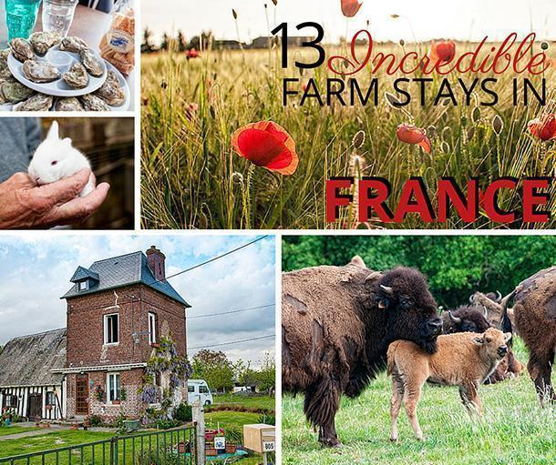 13 Incredible motorhom farm stay in France