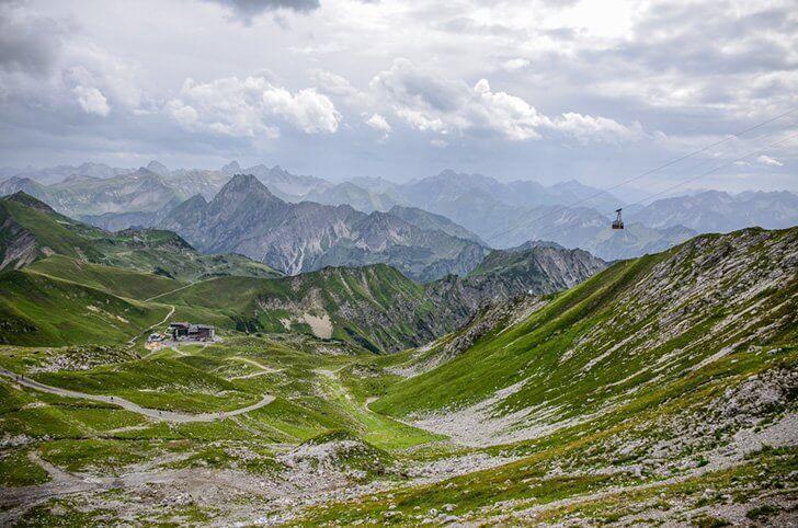 Nebelhorn in the Allgäu Alps makes a stunning day trip for the whole family.