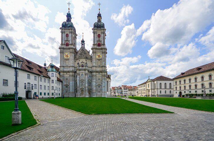 St. Gall Cathedral is on of the highlights of this Swiss city.