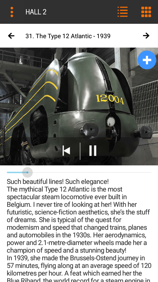 A look at the Train World app available for iPhone and Android
