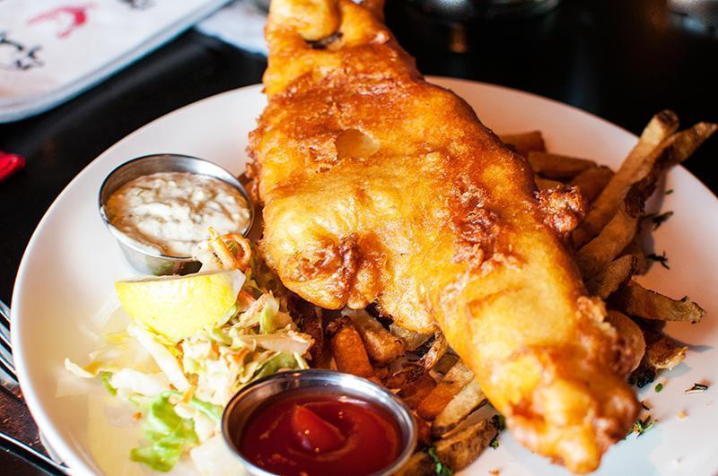 Not your mama's fish & chips at the Saint John Ale House
