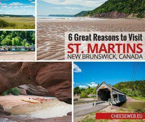 6 Reasons to visit St. Martins, New Brunswick, Canada